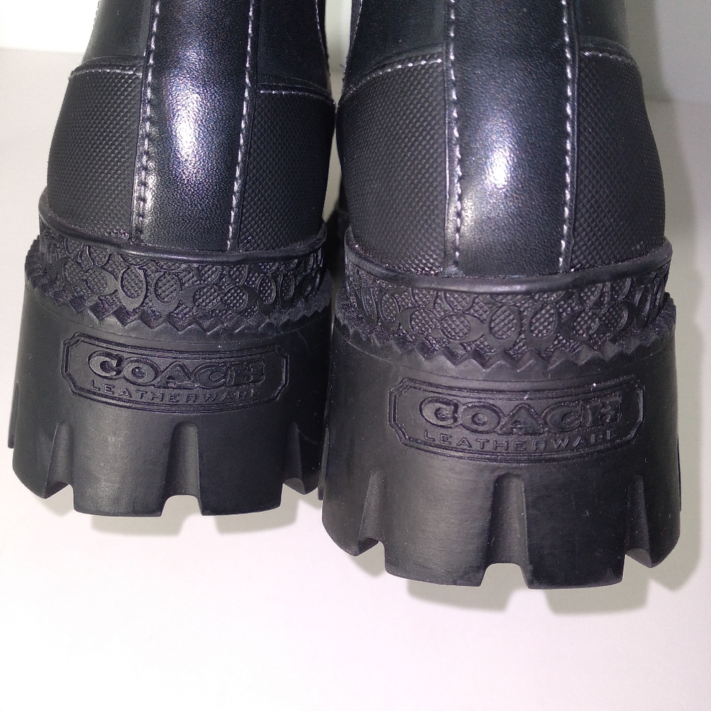 Coach Jayla Black Bootie Boots Women's Size- 7.5 - Picture 3 of 12